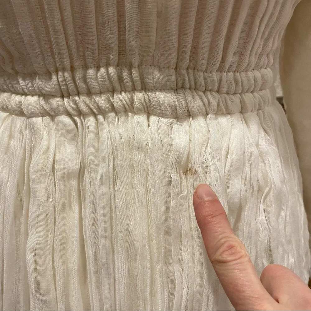 Beautiful hand made Ethopian Eritrean wedding dress hand made embroidery maxi - Picture 5 of 15